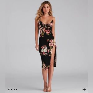 Beautiful Floral Light Weight Dress